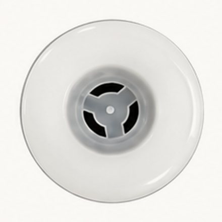 One-way degassing valve fitted to a foil bag