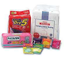 Hygienic product packaging